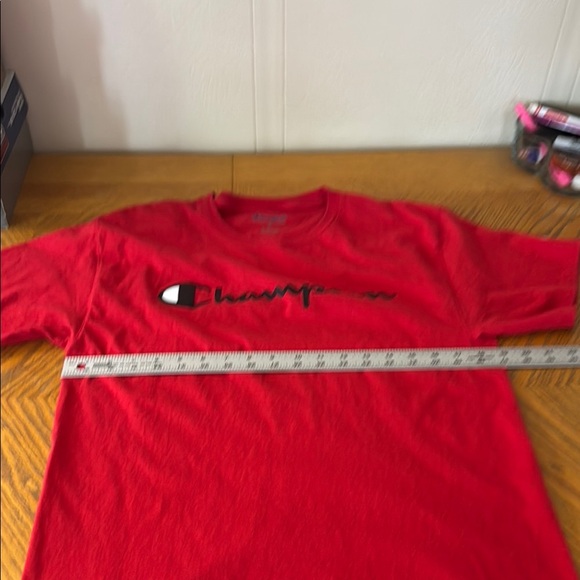 Champion Red Short Sleeve Tee - Picture 7 of 12